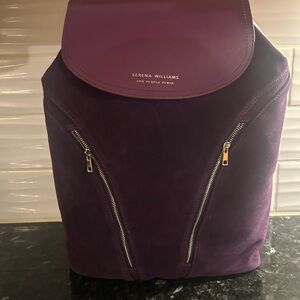 Serena Williams Purple Backpack Minimalist Design Everyday Use
